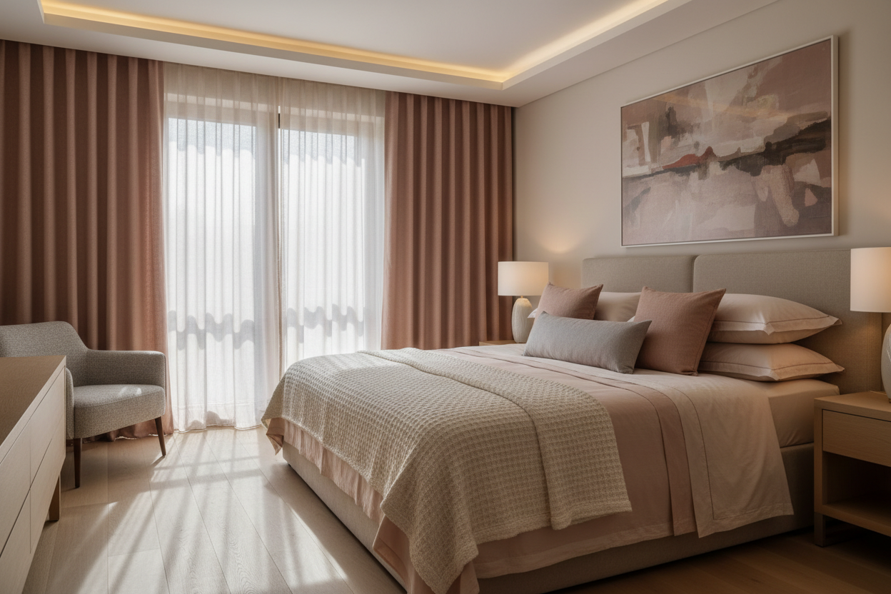 How to Coordinate Curtains and Bedsheets for a Perfect Bedroom Look