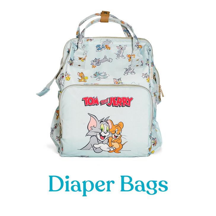 4 in 1 Baby Diaper Bag Backpack Sunflower Pattern