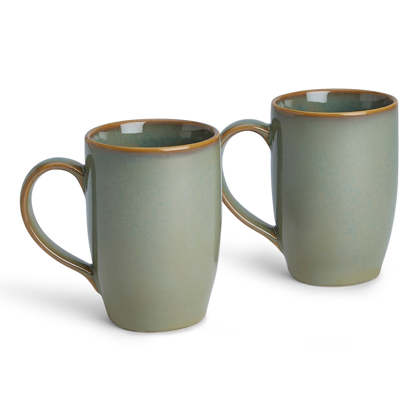 Thyme Mist Mug- Green Set of 2