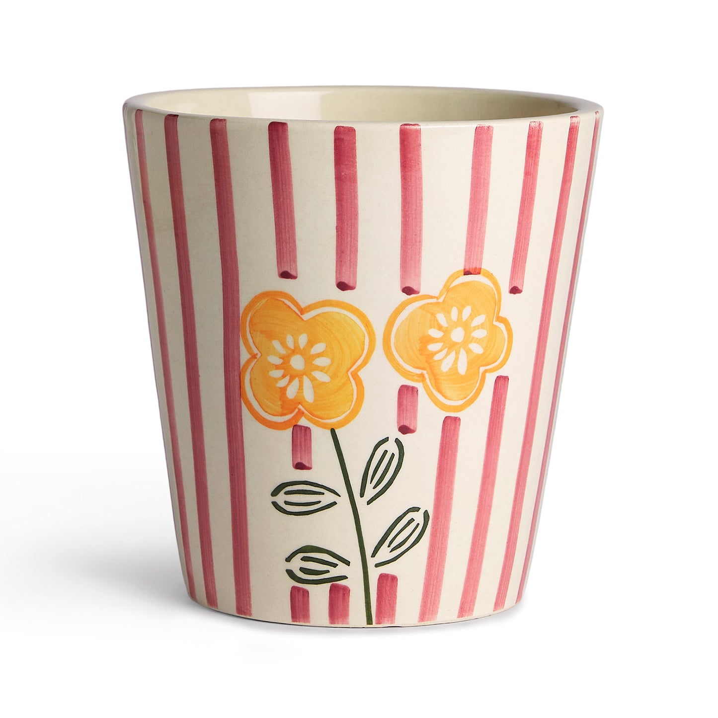 VM Collection Ceramic Flower vase, Multicolor