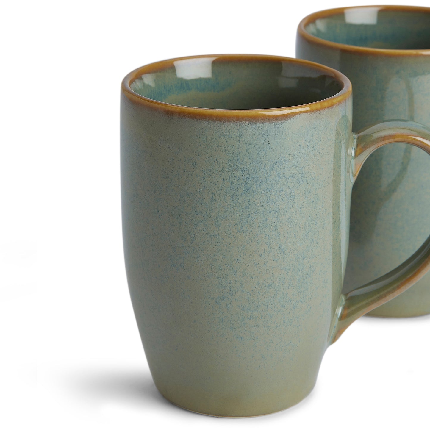 Thyme Mist Mug- Green Set of 2