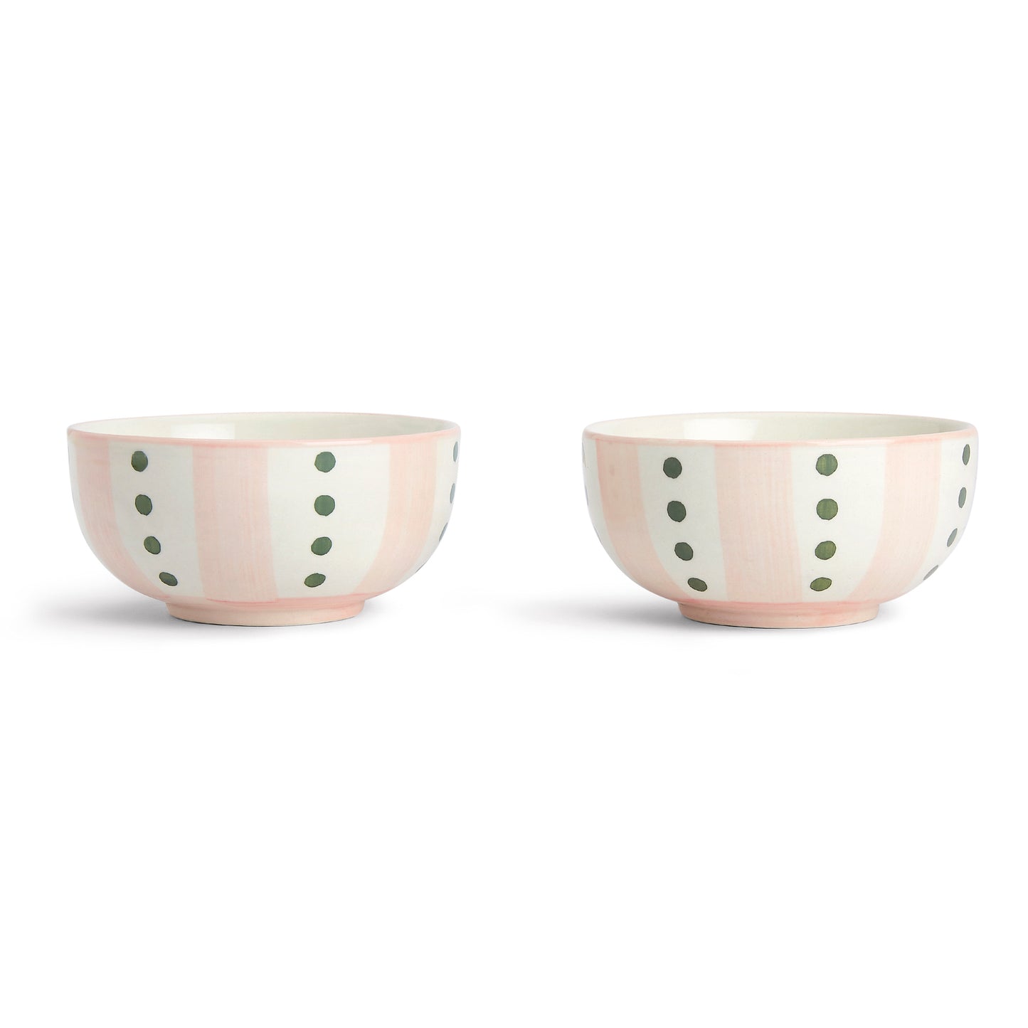 VM Ceramic Hand painted Small Bowl, Set of 2