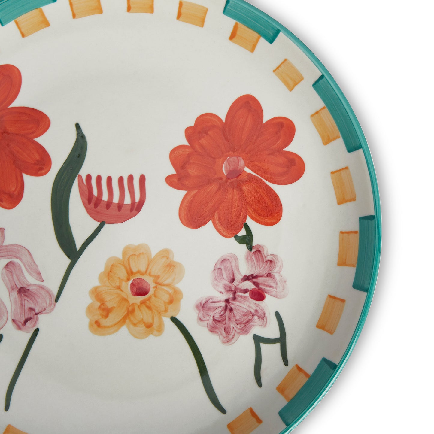 Soft Embrace Dinner Plate, Multicolor