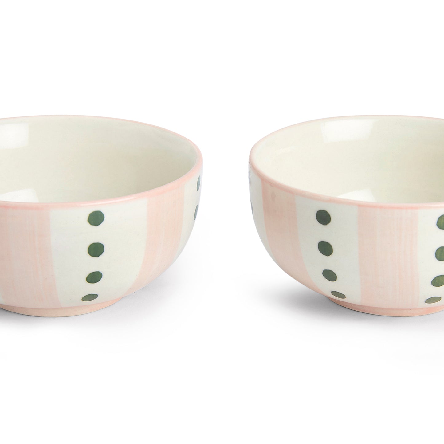 VM Ceramic Hand painted Small Bowl, Set of 2
