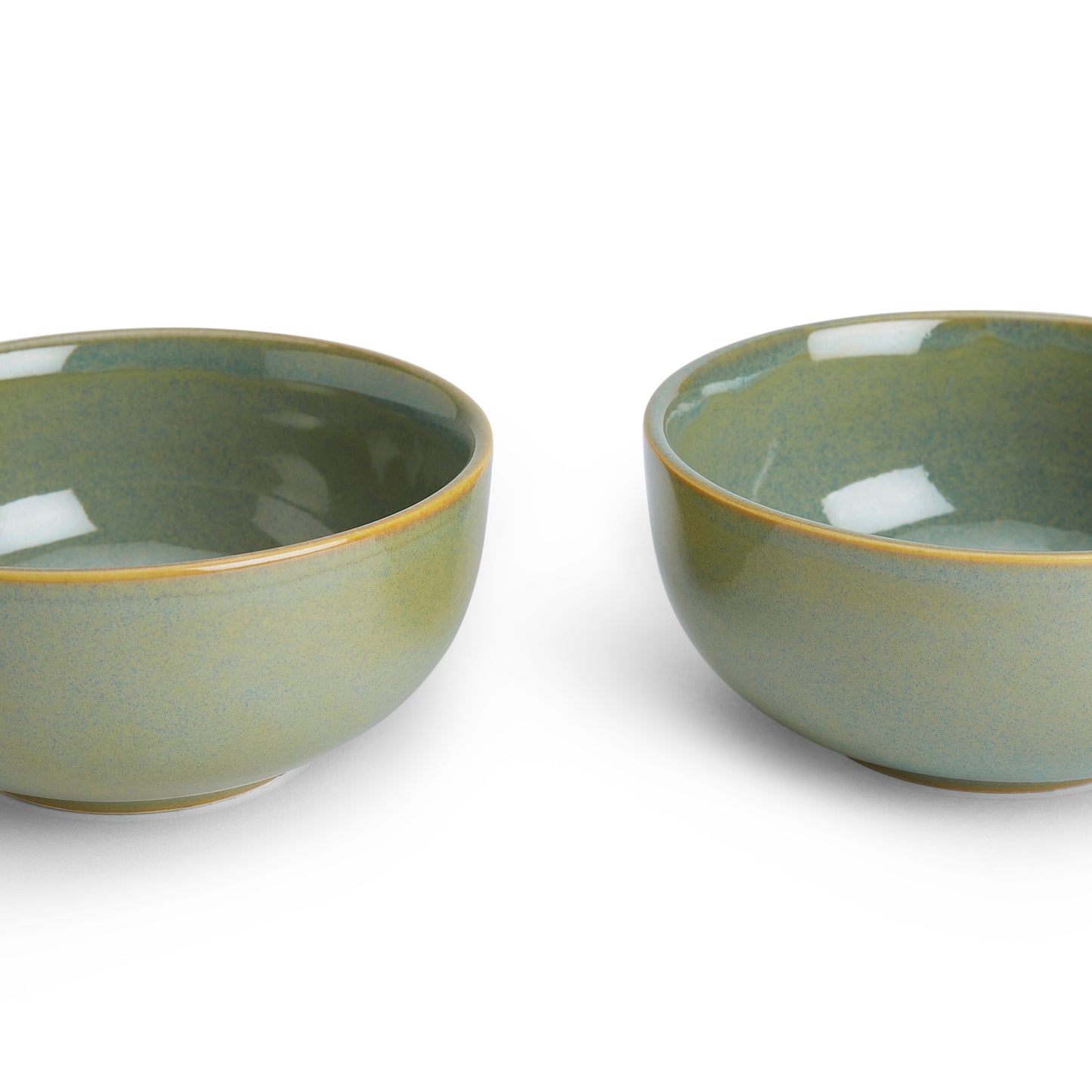 Thyme Mist Small Bowl- Green set of 2