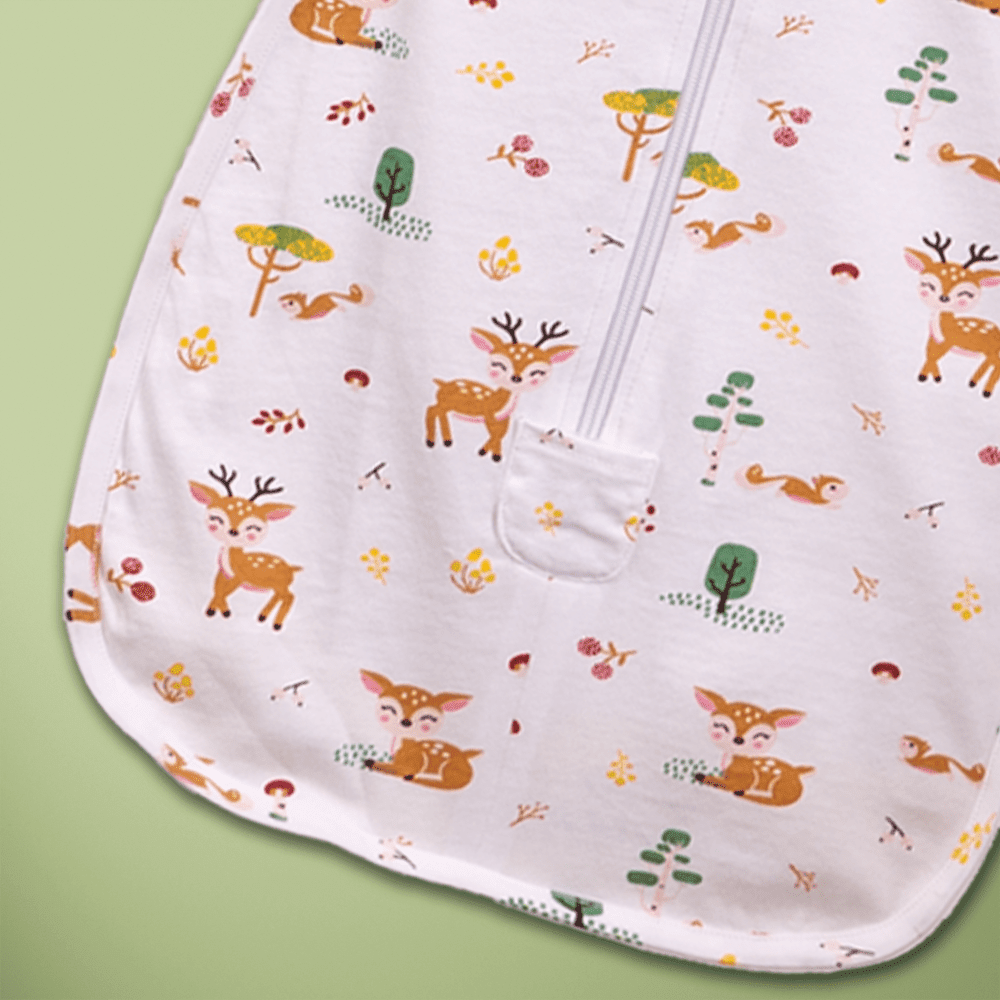 Dreamsack Snug Swaddle, Woodland Animal, (0-3 months) - Swaddles | haus & kinder