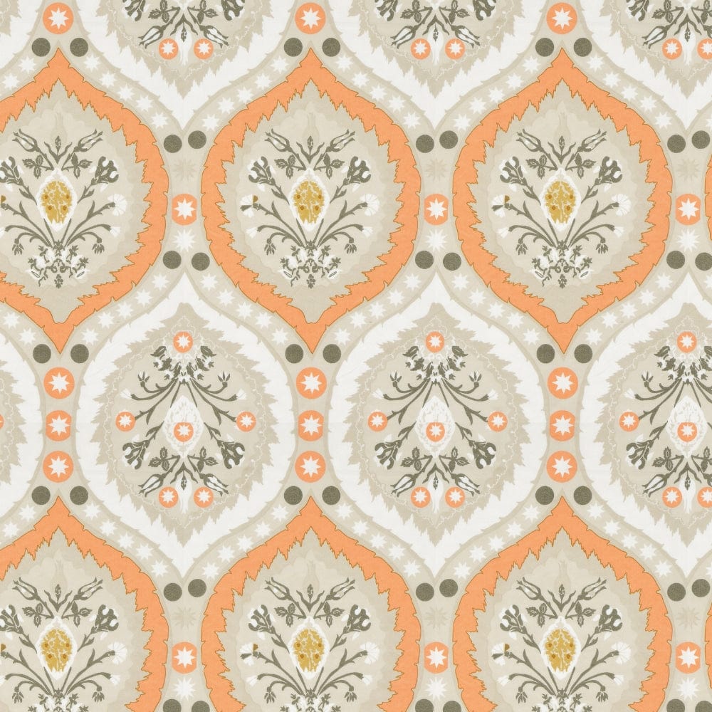 Digital Printed Ultra Soft Peach Finish Reversible Dohar, Taupe Trellis