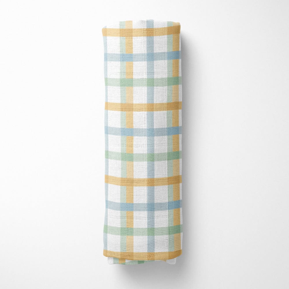 Jungle Jigsaw Collection 100% Organic Cotton Muslin Swaddle Pack Of 3