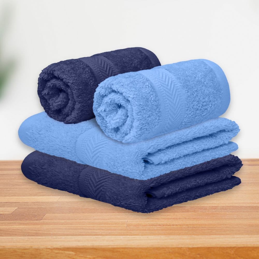 Navy best sale hand towels