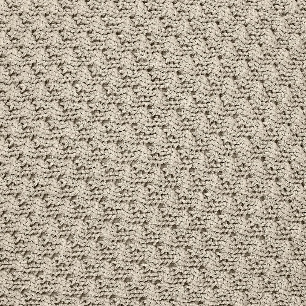 Knitted Decorative Bubble knit Cushion Cover, Pale Whisper