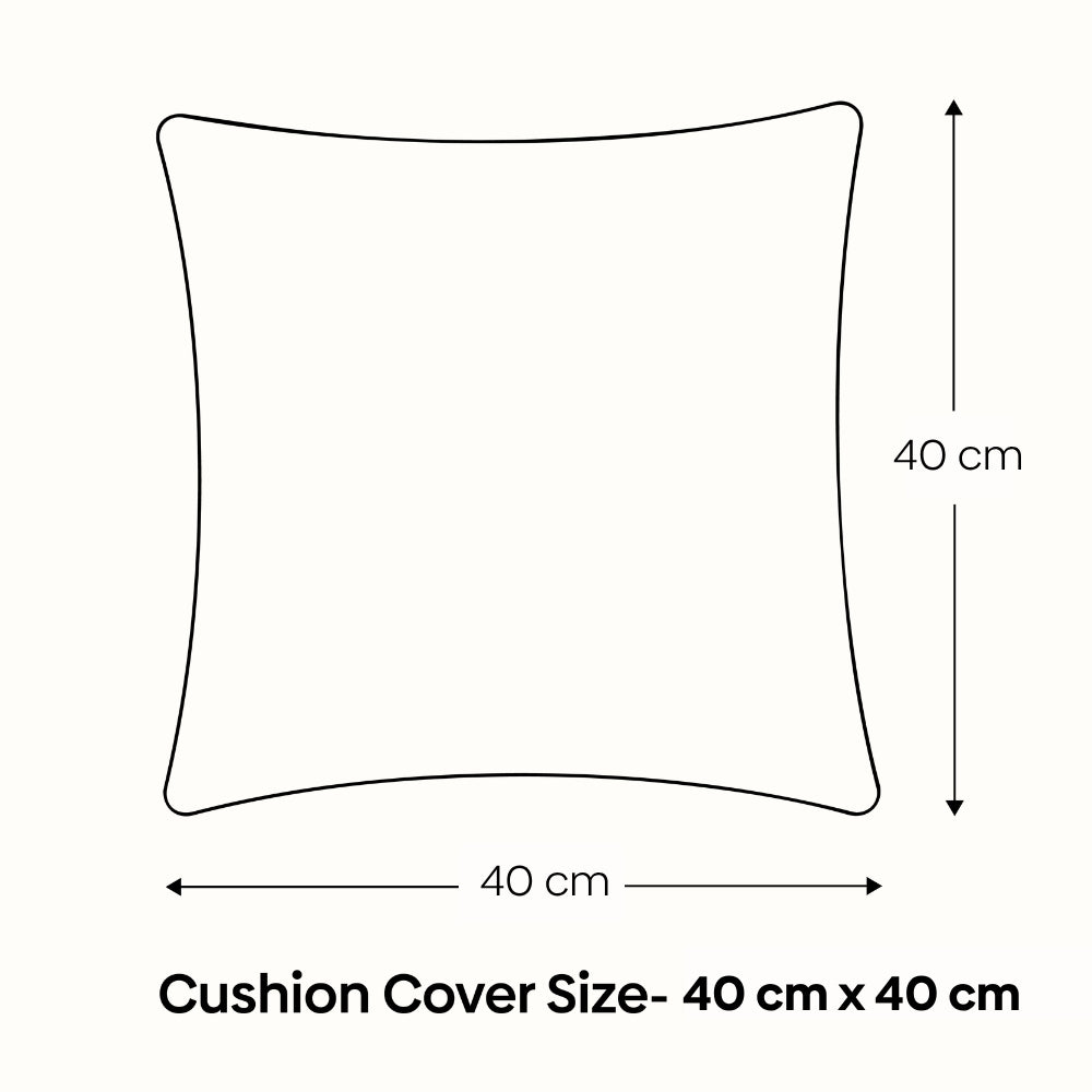 Bloom Reverie 100% Cotton Cushion Covers, Pack of 5