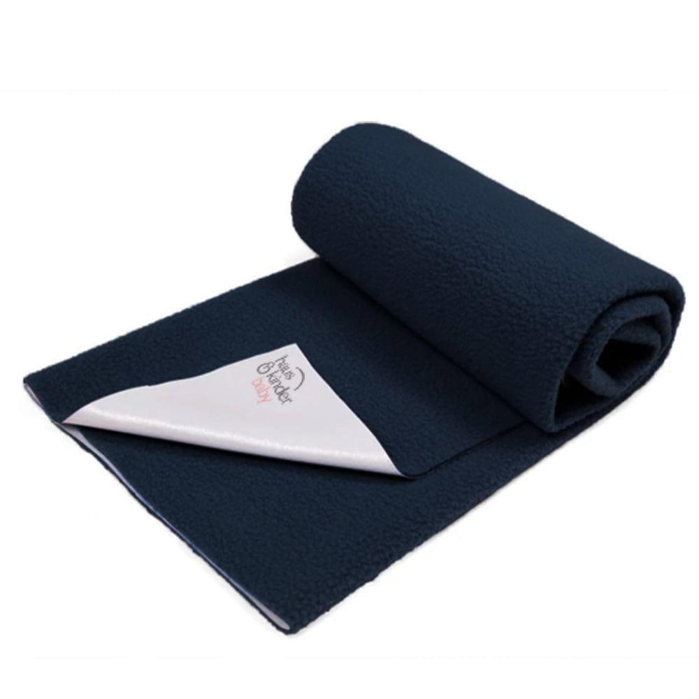 Waterproof Quick Dry Sheet for Baby, Navy Blue