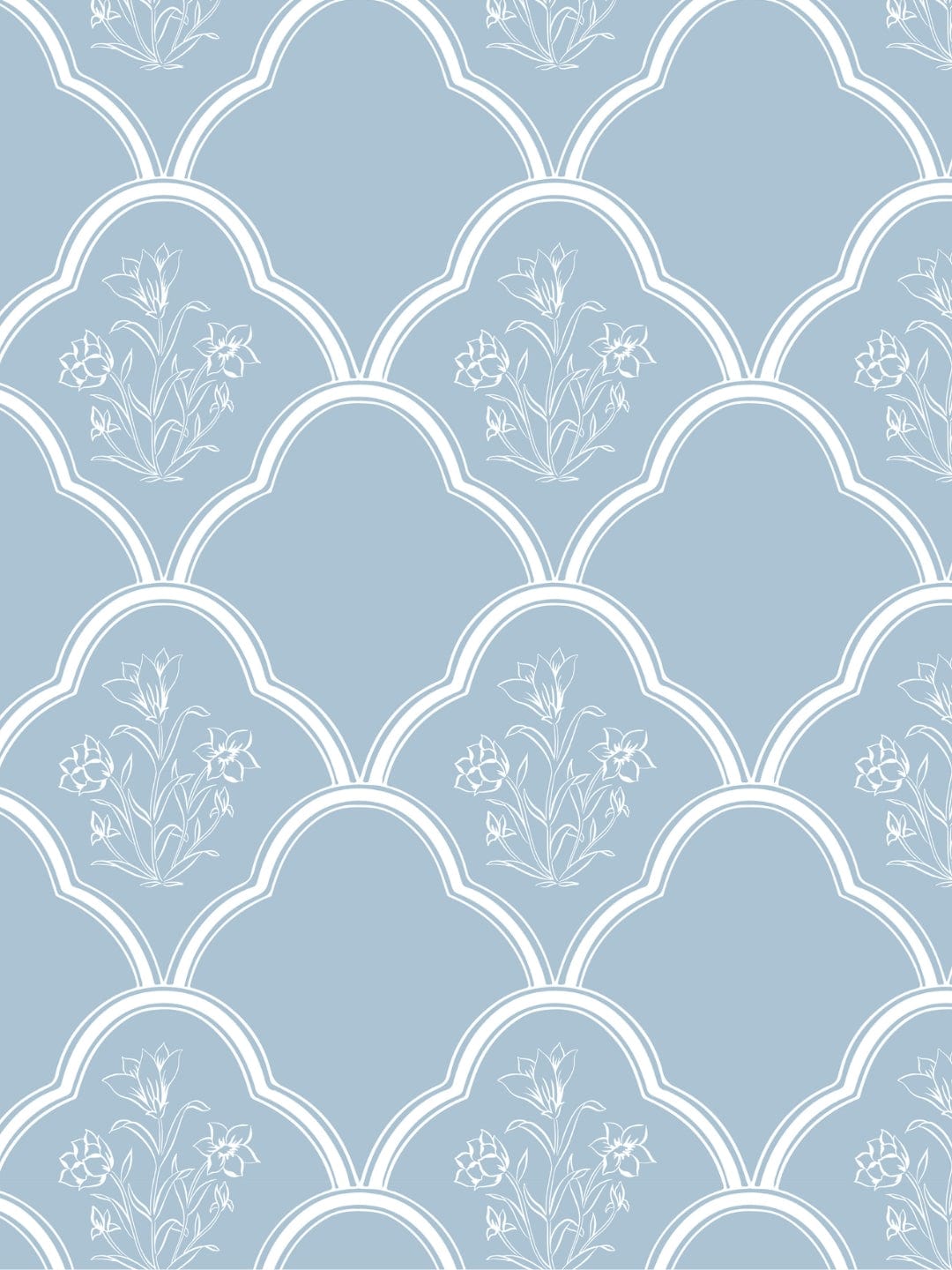 100% Cambric cotton Reversible AC Blanket - Classic Trellis