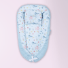 Vitamin Sea Baby Sleeping Nest, Portable Adjustable Newborn Crib Bassinet, 0-24 Months