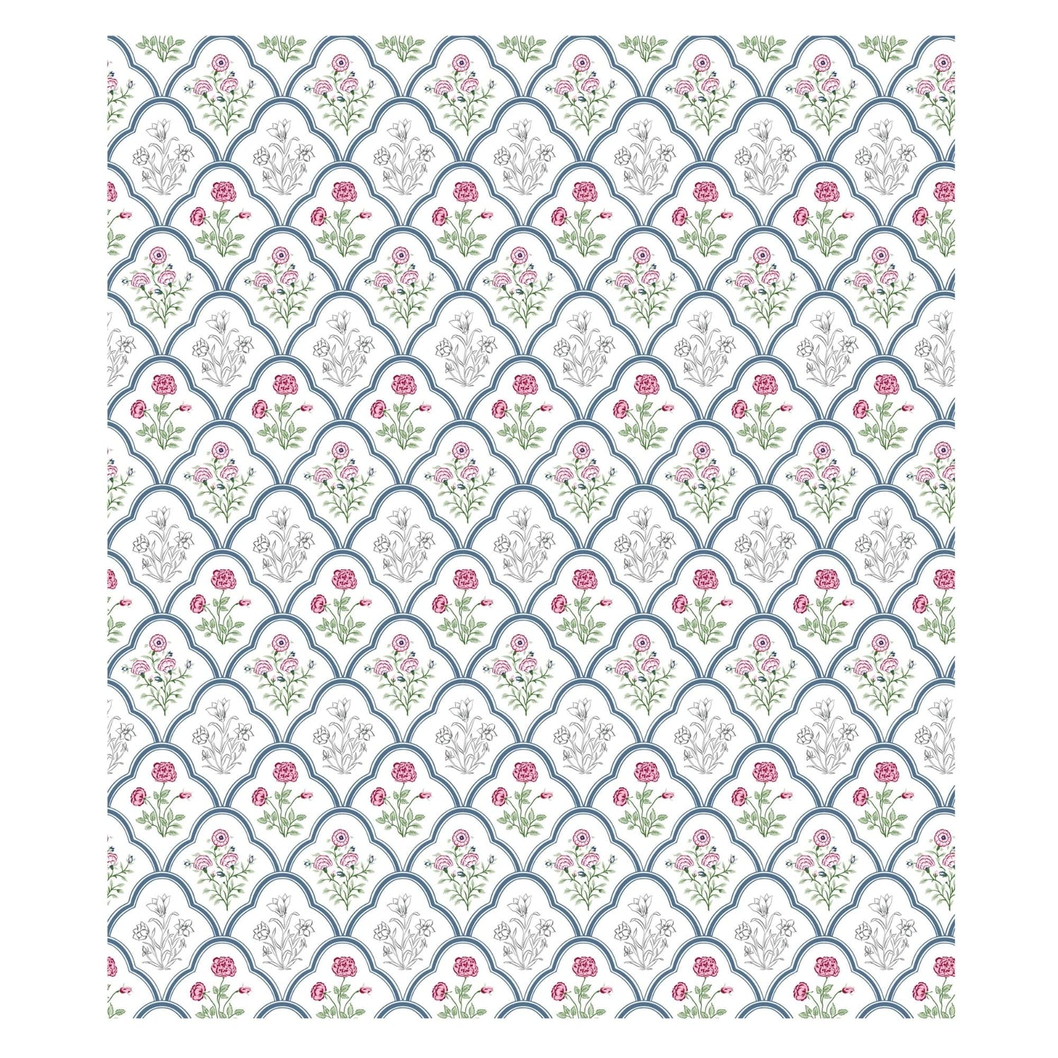 Classic Trellis 100% Cambric Cotton Reversible AC Blanket, Single