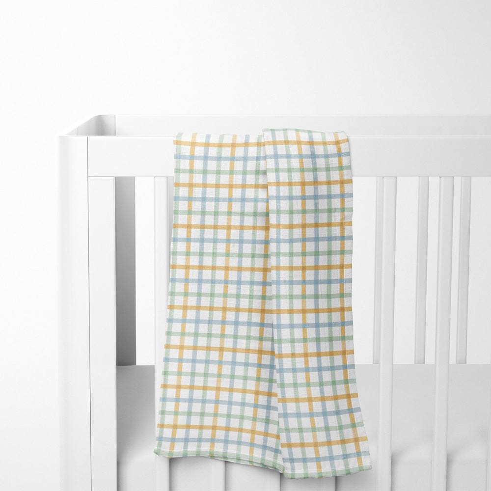 Jungle Jigsaw Collection 100% Organic Cotton Muslin Swaddle Pack Of 3