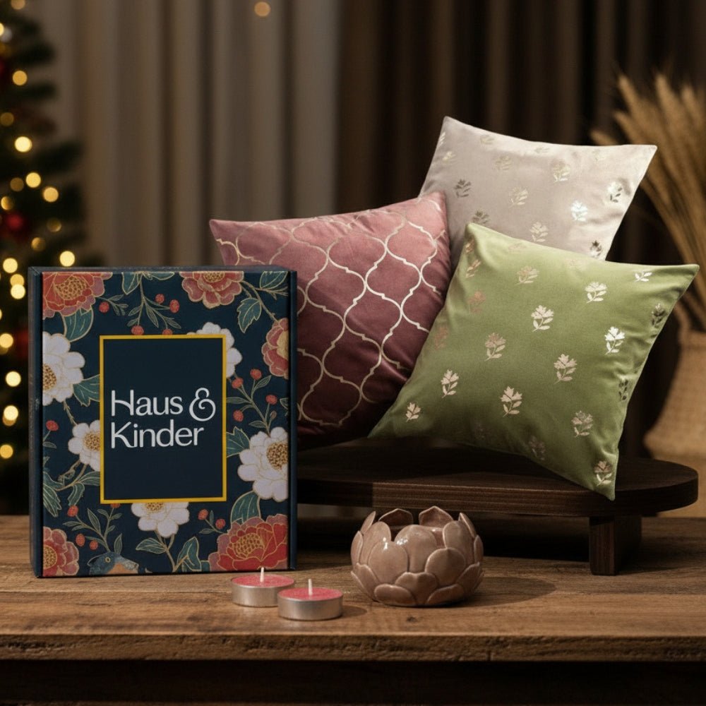Radiance Decor & Cushion Cover Set of 6, Multicolor - | haus & kinder