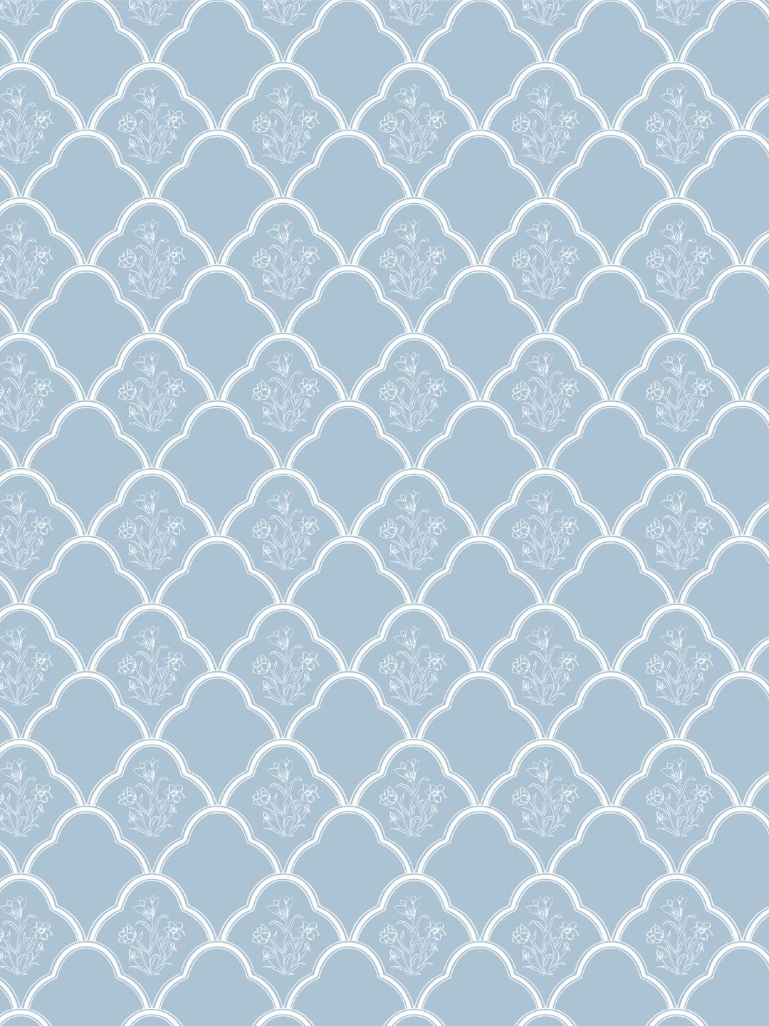 100% Cambric cotton Reversible AC Blanket - Classic Trellis
