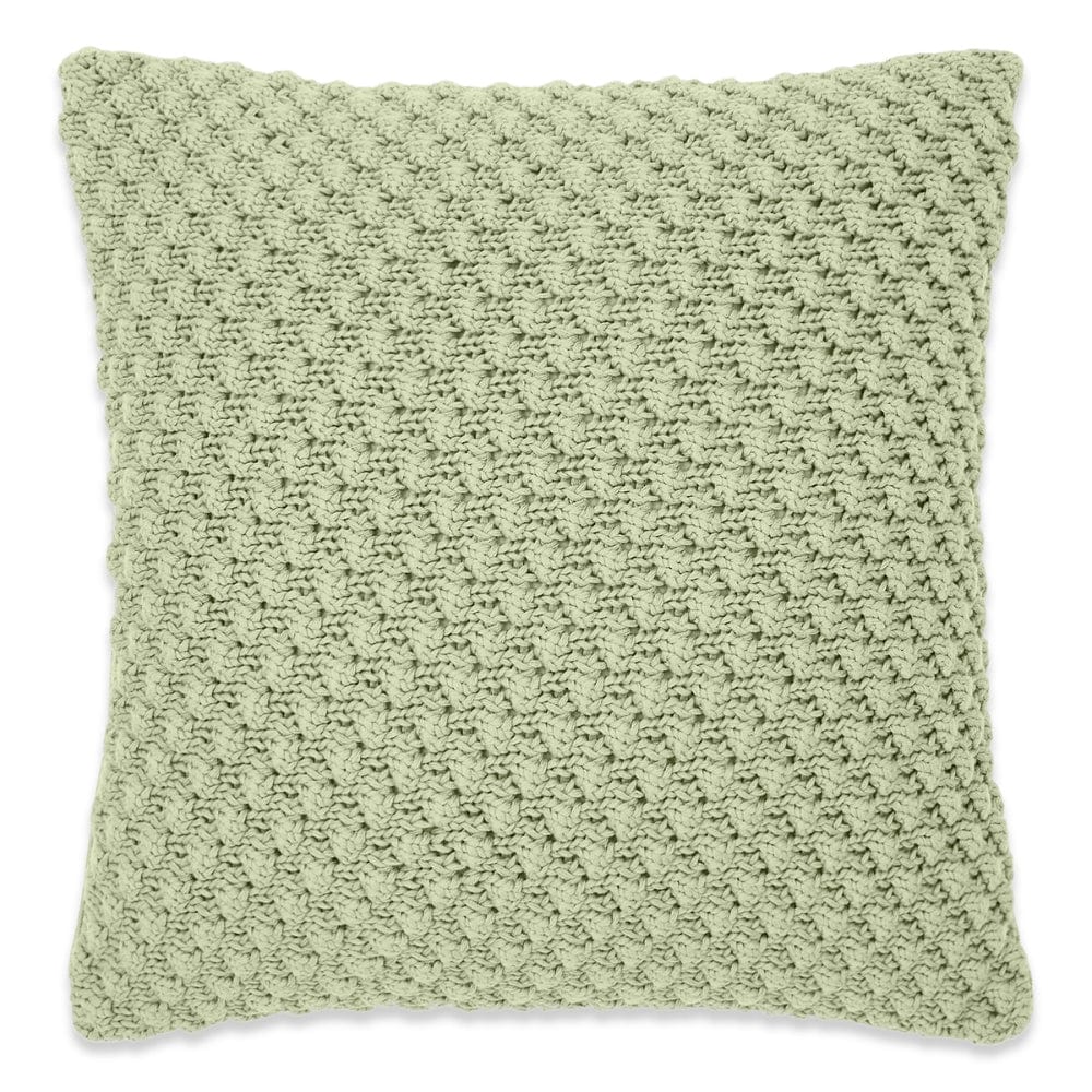 Knitted Decorative Bubble knit Cushion Cover, Desert Sage