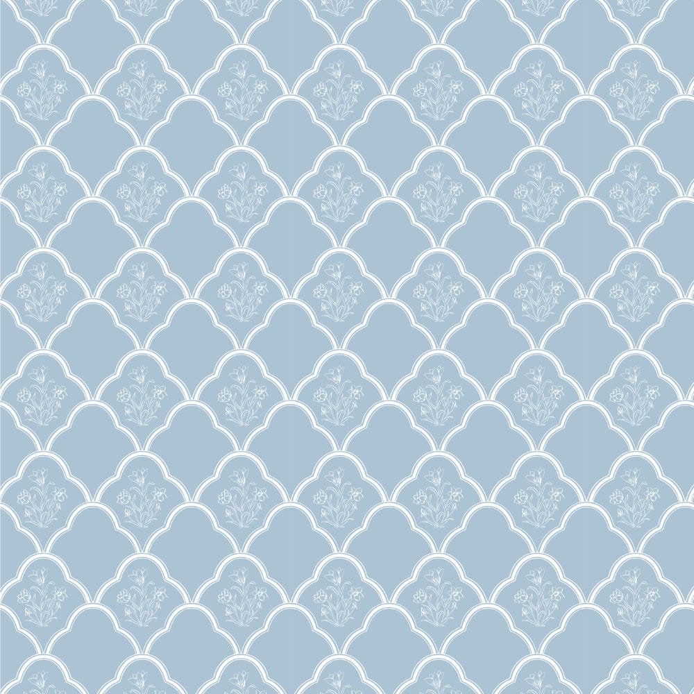 100% Cambric cotton Reversible AC Blanket - Classic Trellis
