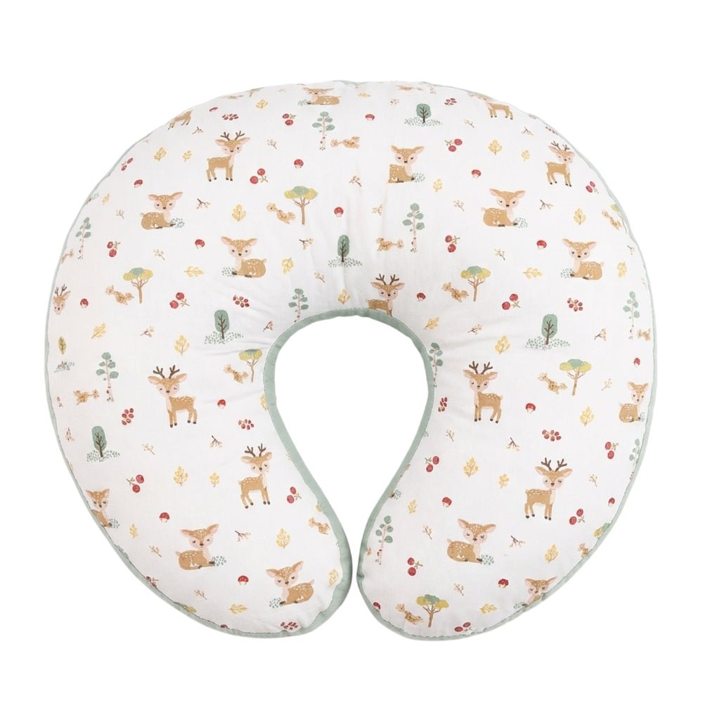 Whimsical Woodland 100% Cotton Multipurpose Feeding/Nursing pillow - Feeding Pillow | haus & kinder