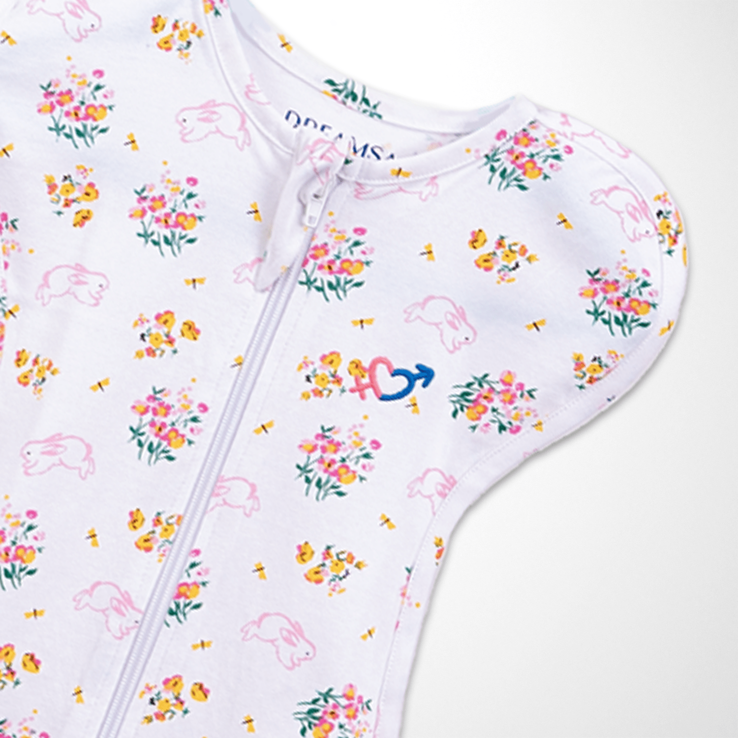 H&K Dreamsack Snug Swaddle, Hippity Hop. Size (0-3months)