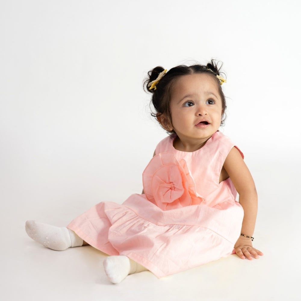 Baby Rose Frock- Pink