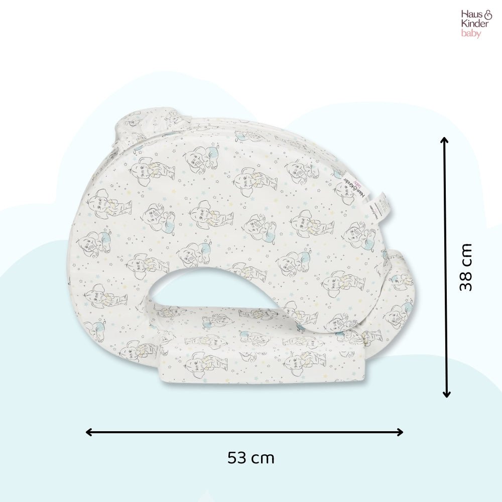 Baby Ele Feeding Pillow- Posture Support With Pocket 0-12 month - Feeding Pillow | haus & kinder