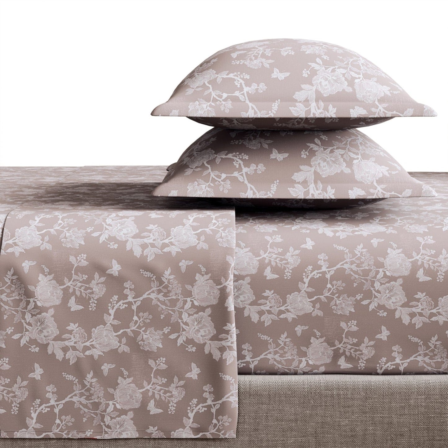 Ring Spun 100% Cotton Bedsheet- Calm Cascade