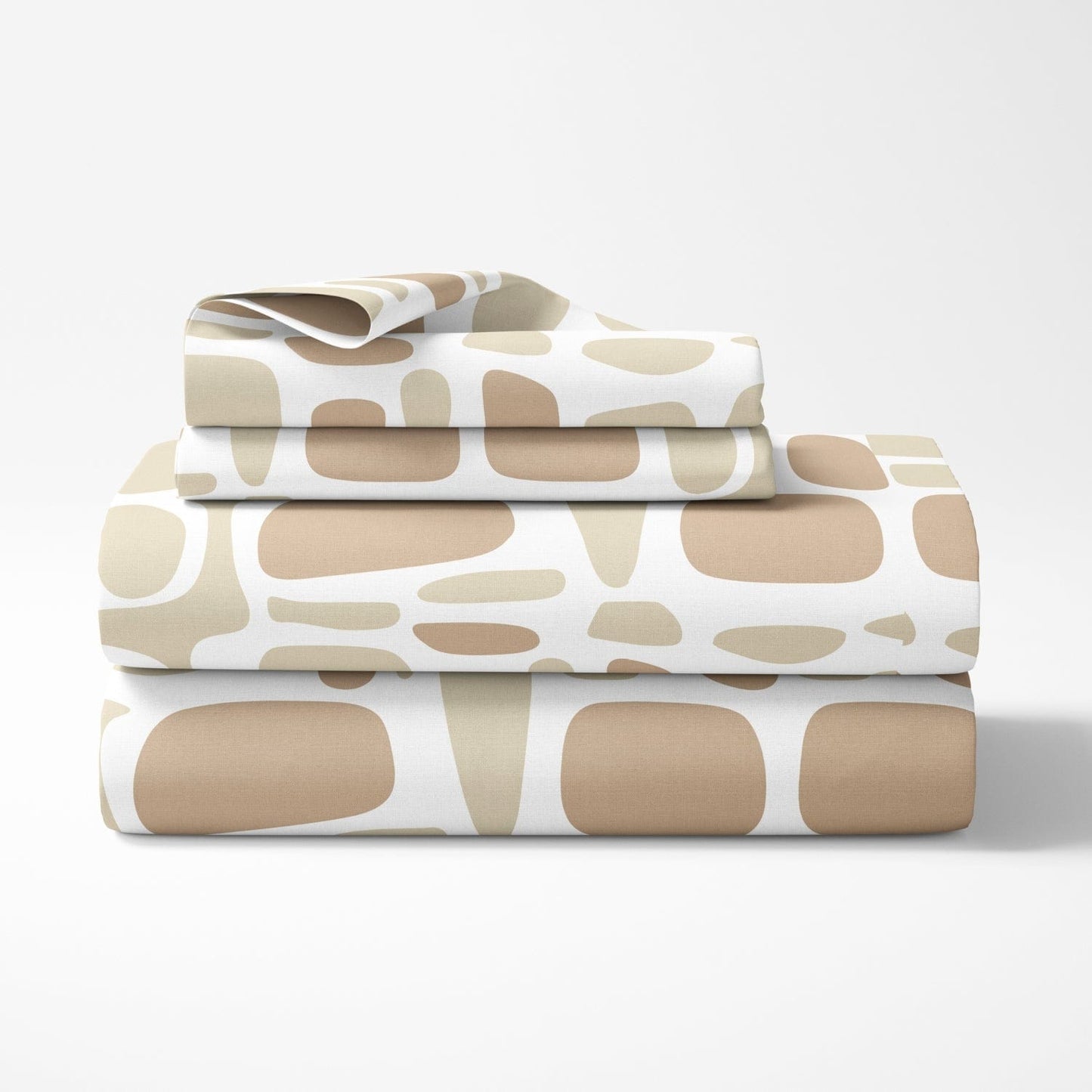 Modern Matrix 100% Cotton Single Bedsheet, 144 TC