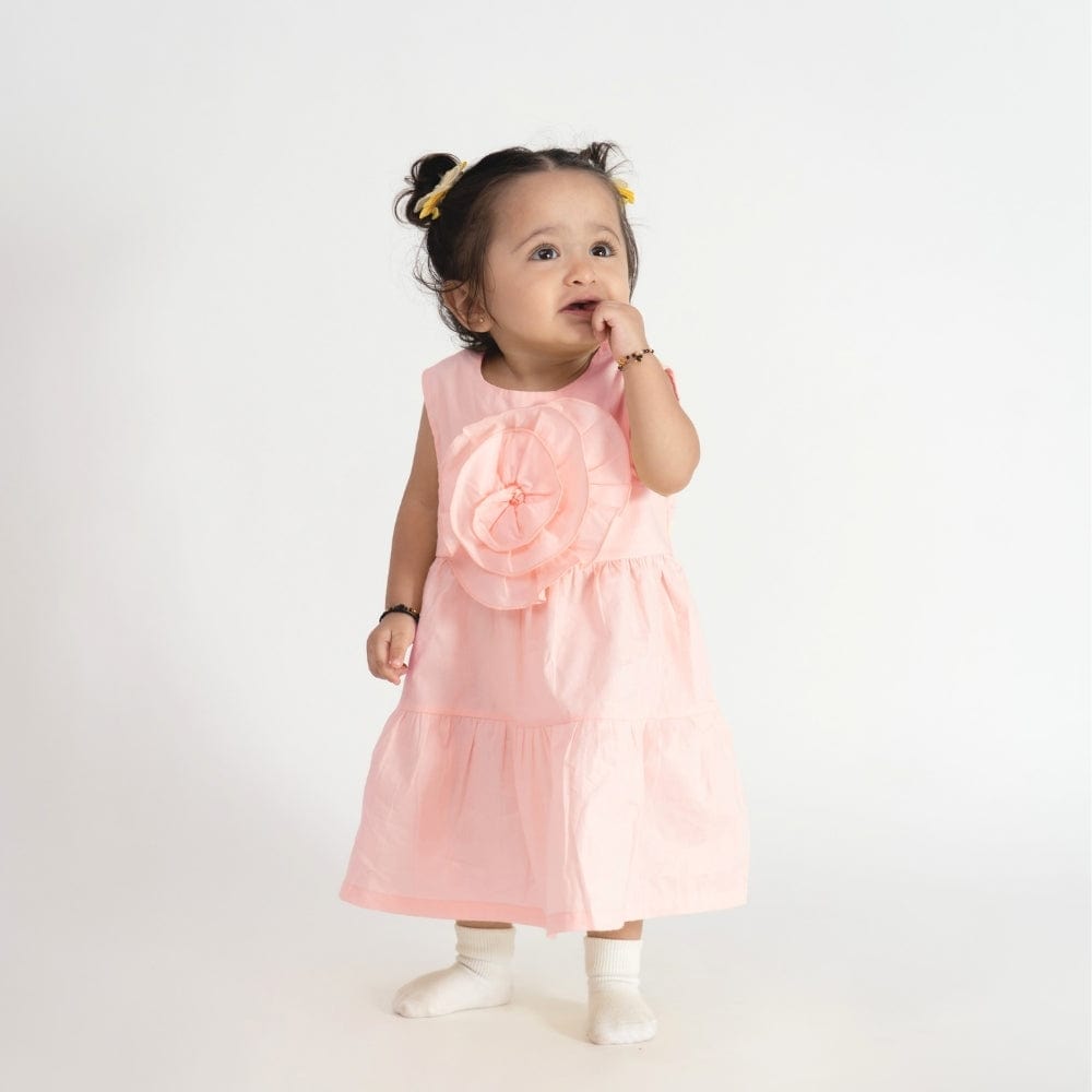 Baby Rose Frock- Pink