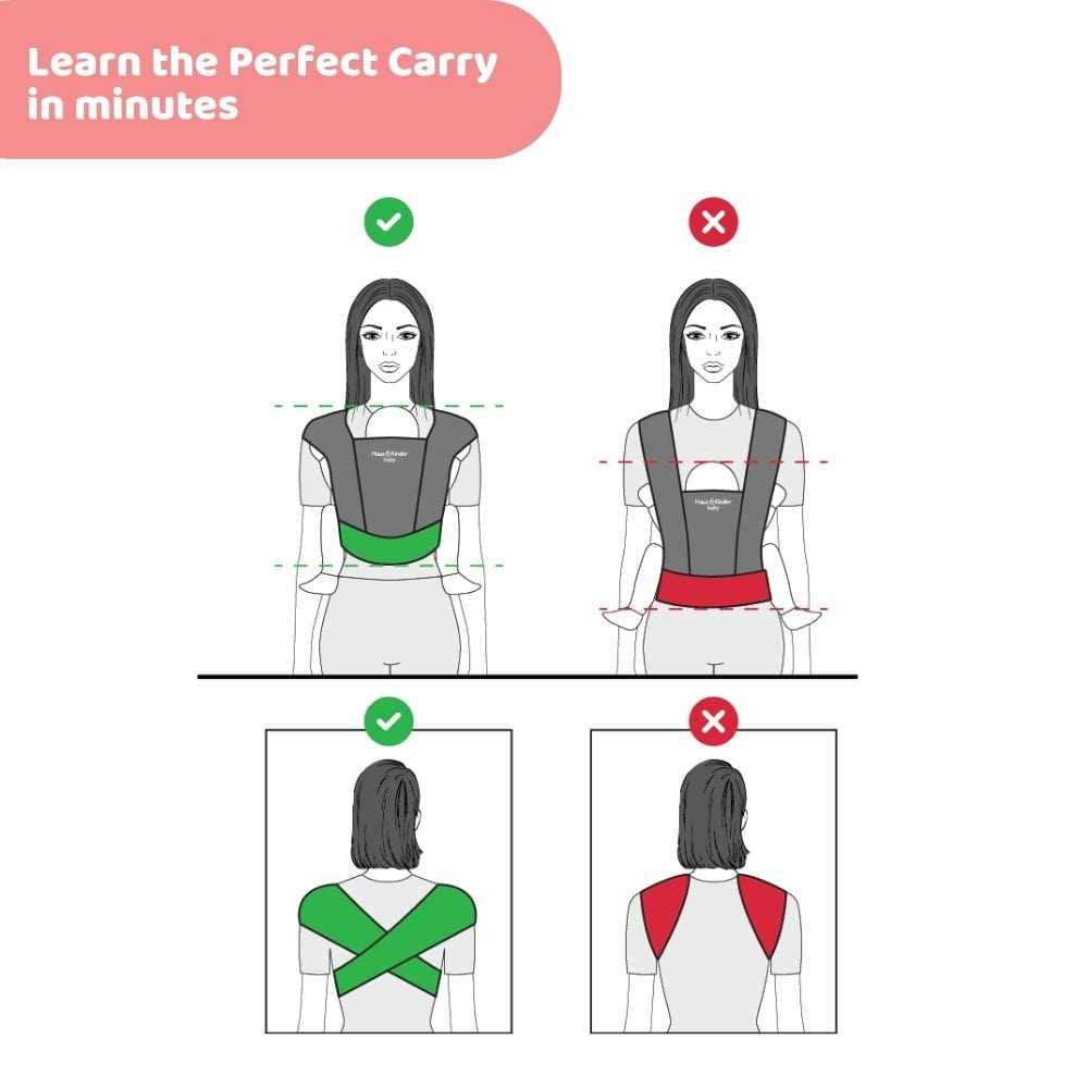 Enlace Baby Carrier, Grey