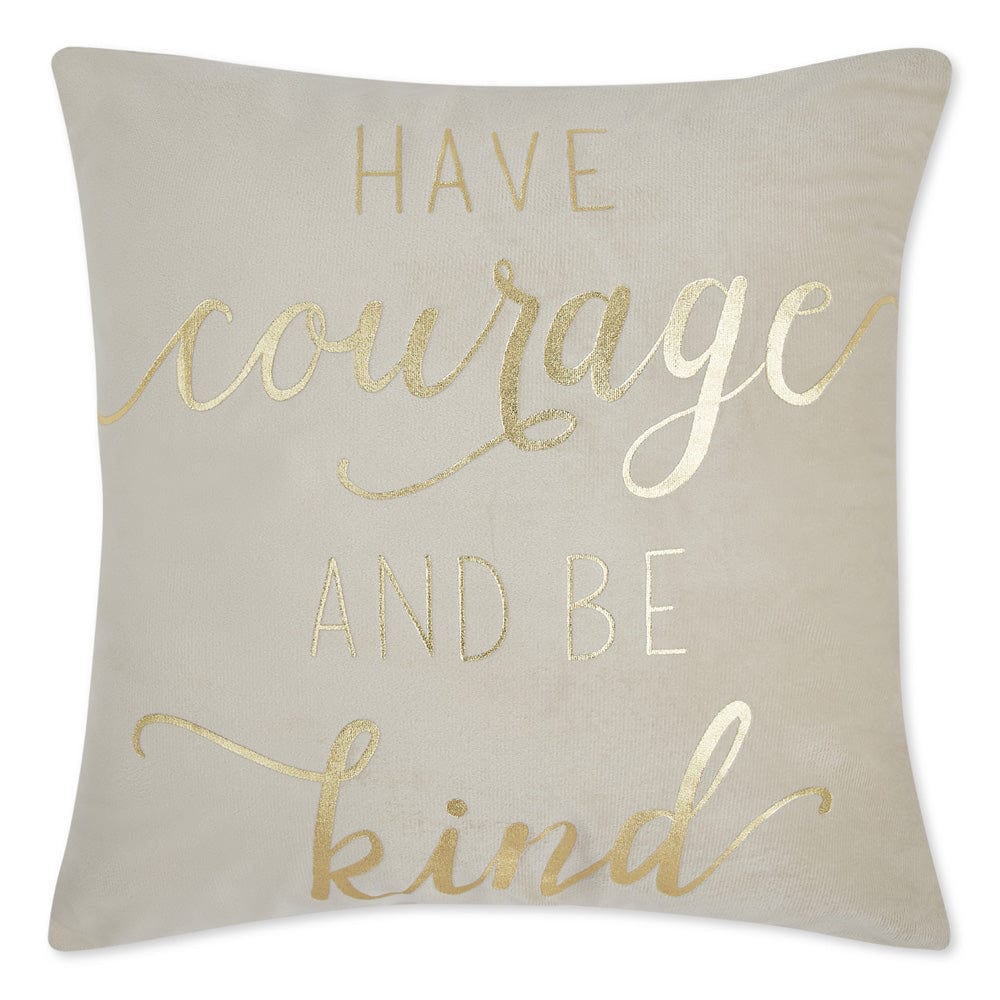 Gold Foil Printed Cotton Velvet Cushion Covers, set of 3 , Bright Bliss