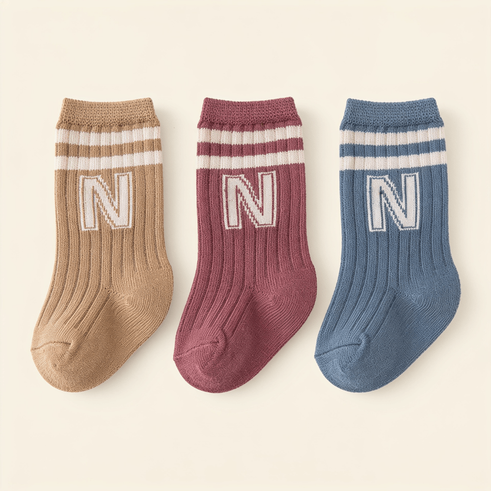 Nifty Trio Socks Pack of 3 | 1-3Years & 3-5Years - kids socks | haus & kinder