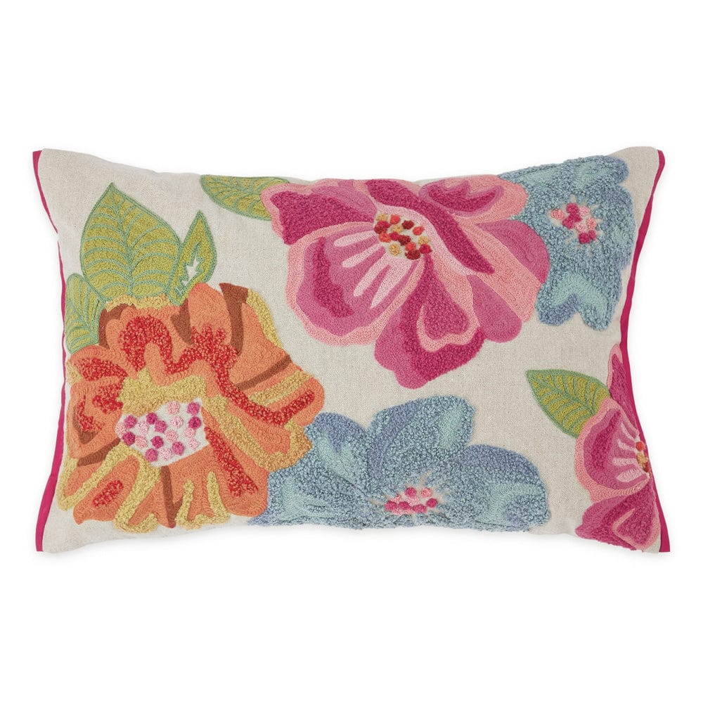 Embroidered Decorative Cushion Cover, Bold Sham