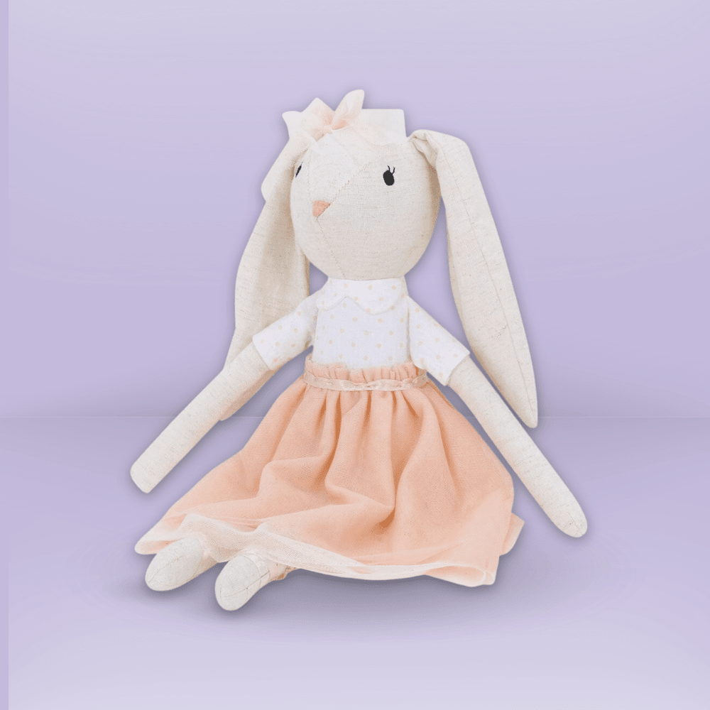 Lilly Cotton Bunny Rag doll - Toys | haus & kinder
