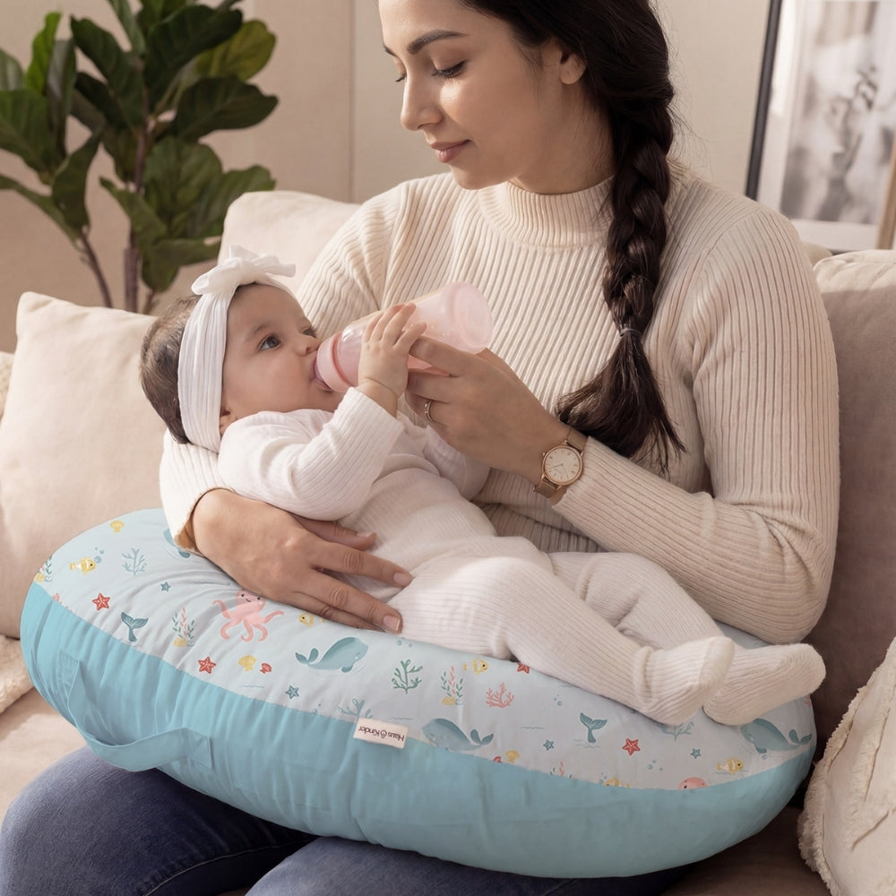 Vitamin Sea 100% Cotton Multipurpose Feeding/Nursing pillow