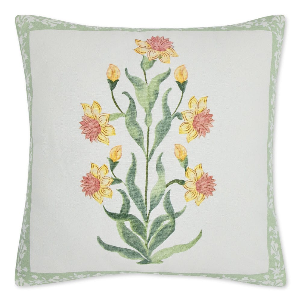 Digital Printed 100% Cotton duck cushion covers, set of 5, Palace of illusion