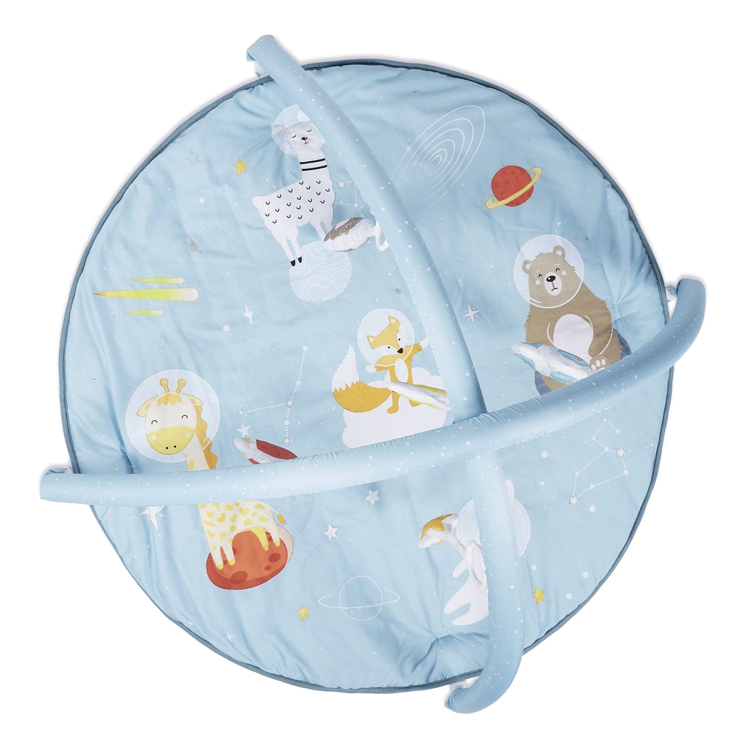 Jungle Party Baby Activity Gym with set of 4 rattles
