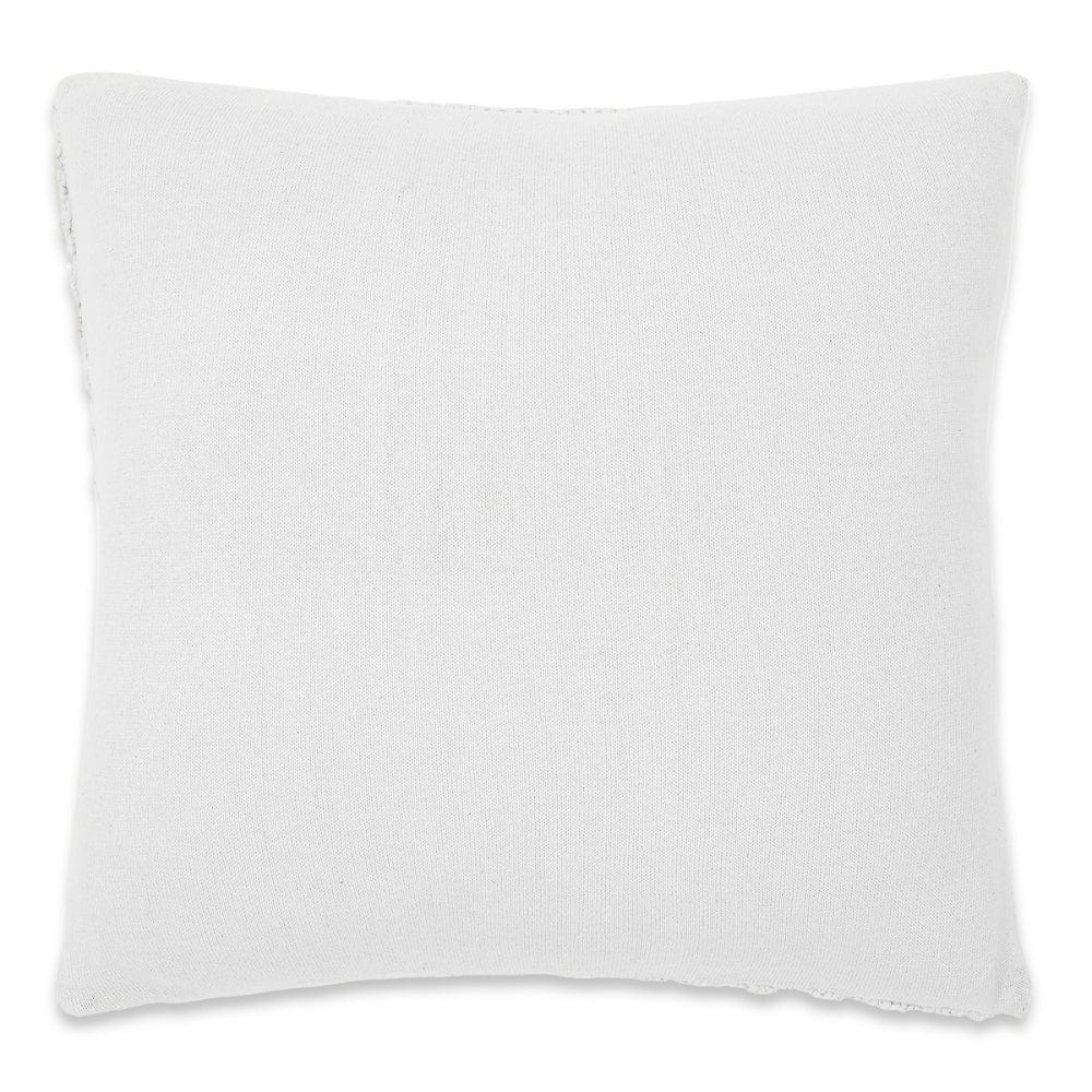 Knitted Decorative Bubble knit Cushion Cover, Ivory