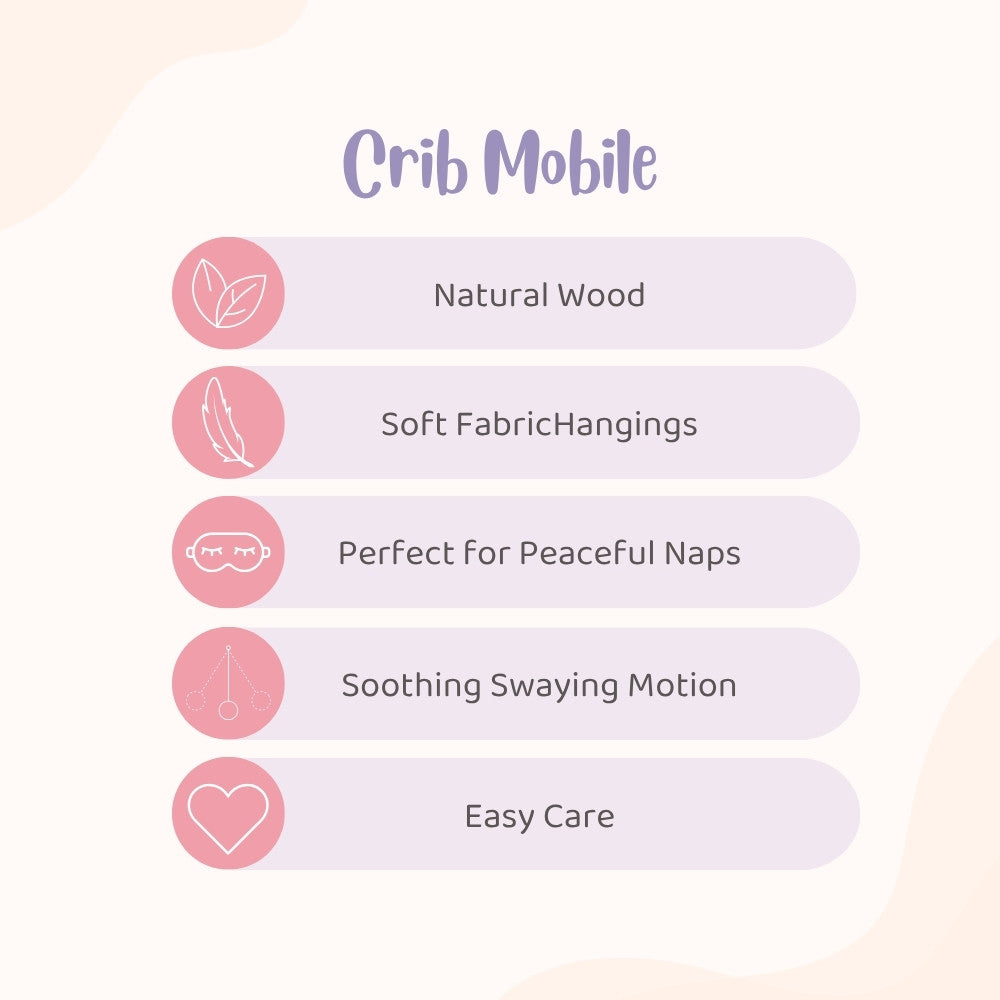 Whimsical Woodland Crib mobile