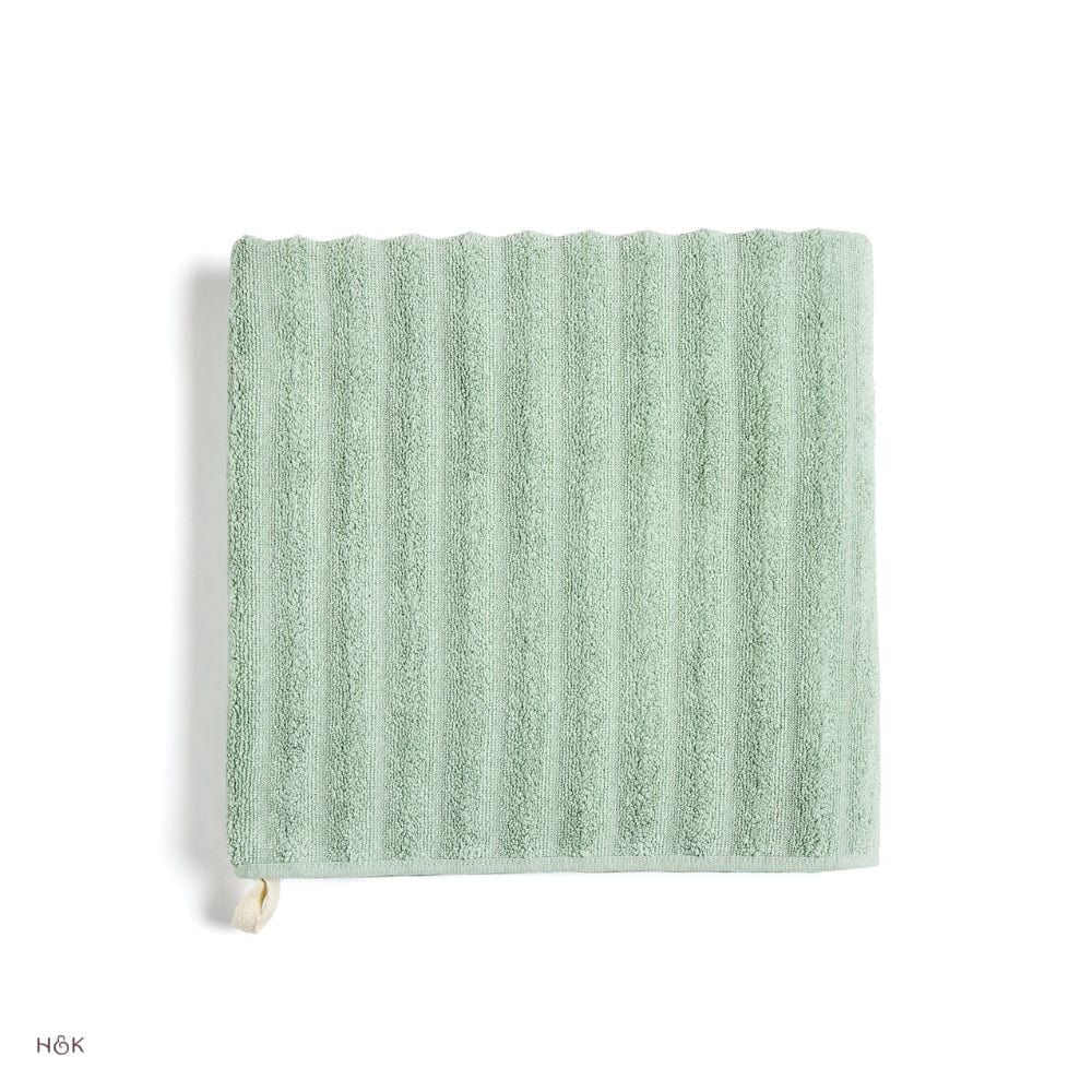 100% Cotton Allure Zero Twist Bath Towel - Pack Of 2 (Beige, Sage Green)