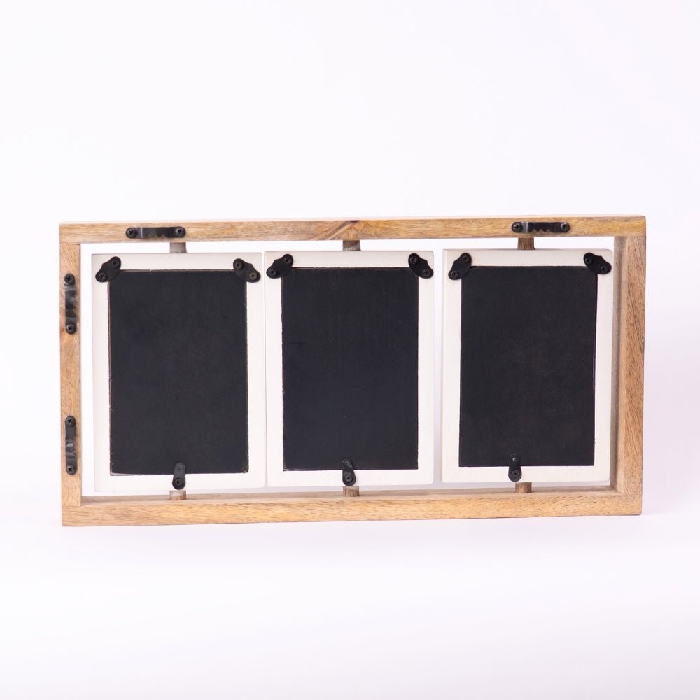 Spin & Frame Photo Frame- Gray & White - Photo frame | haus & kinder