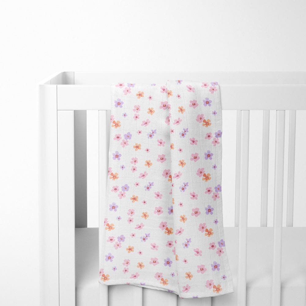 Papillon Paradise Collection 100% Organic Cotton Muslin Swaddle Pack Of 3