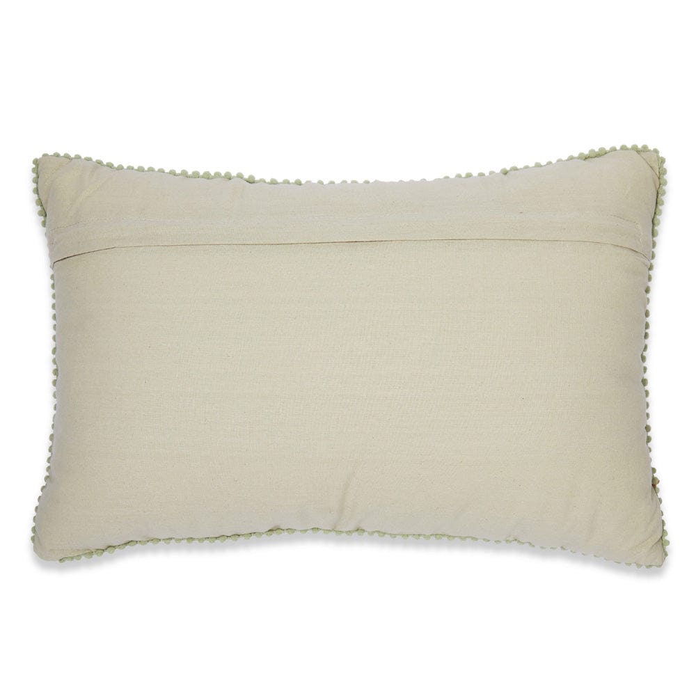 Embroidered Decorative Cushion Cover, Bloomscape