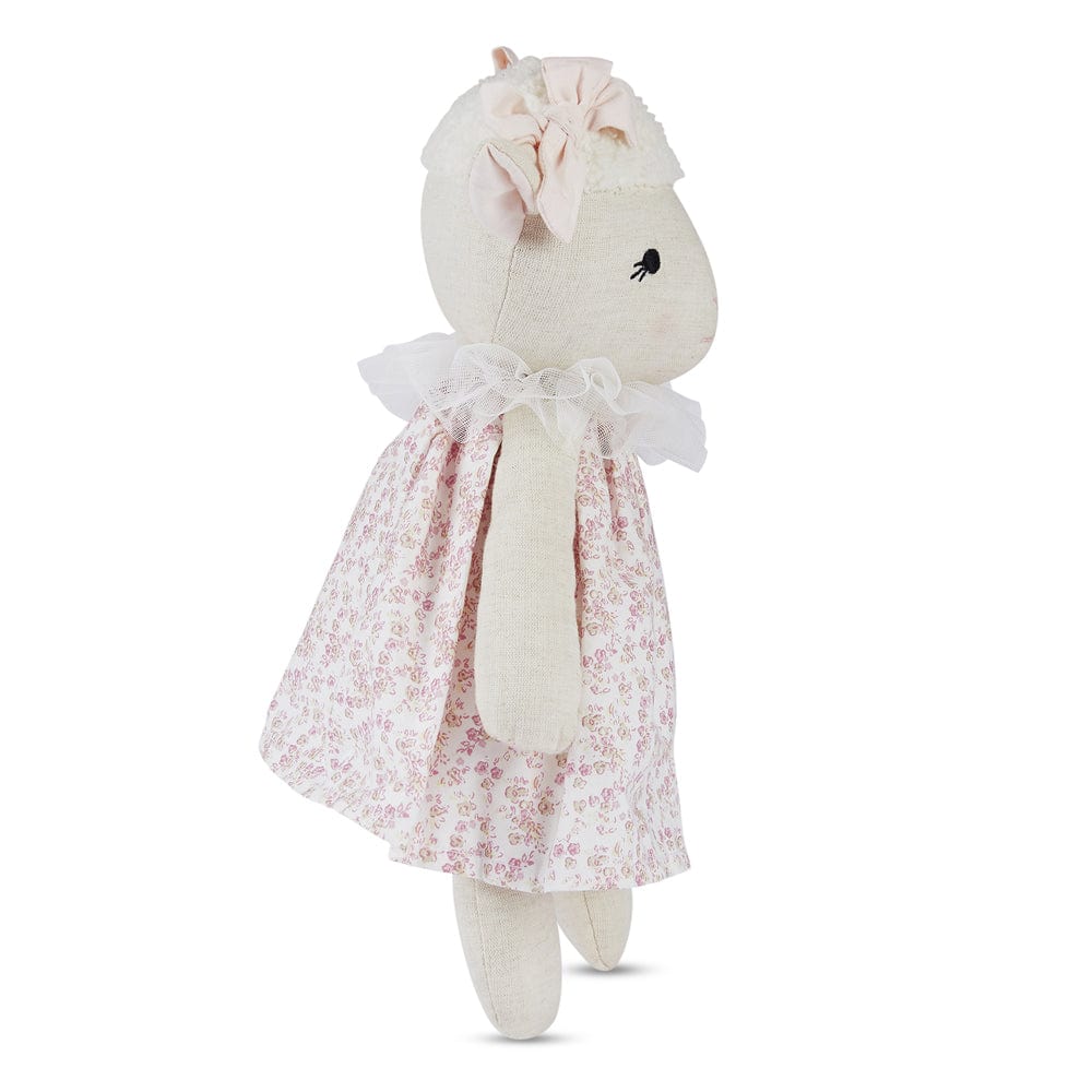 Woolly Cotton Lamb Rag doll