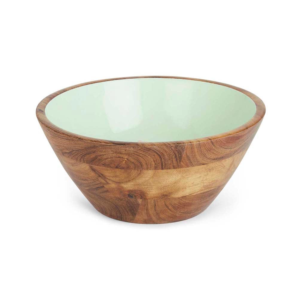 Bird and bloom wood Bowl, Large
