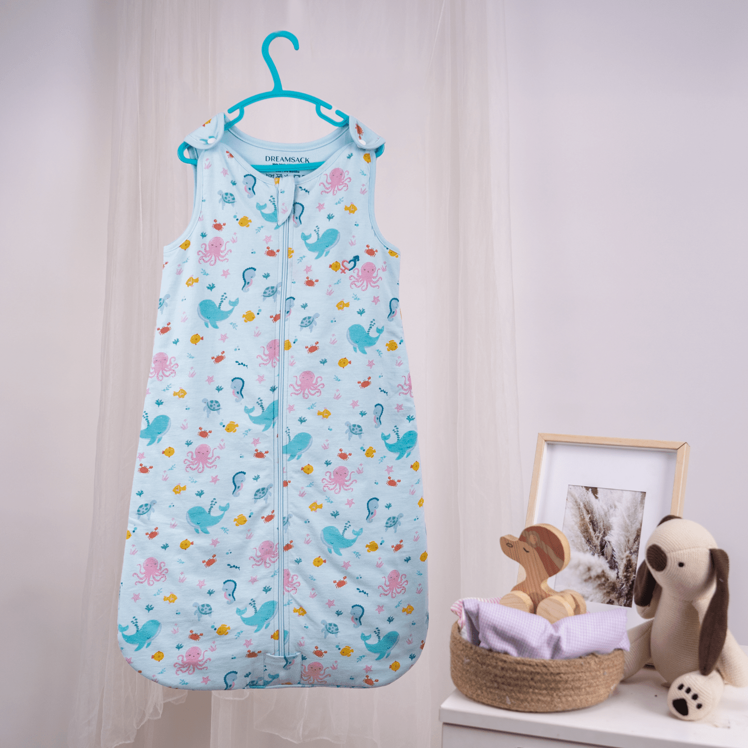 Vitamin Sea 100% Cotton Dreamsack Sleeping Bag 6-9 months - Dreamsack | haus & kinder