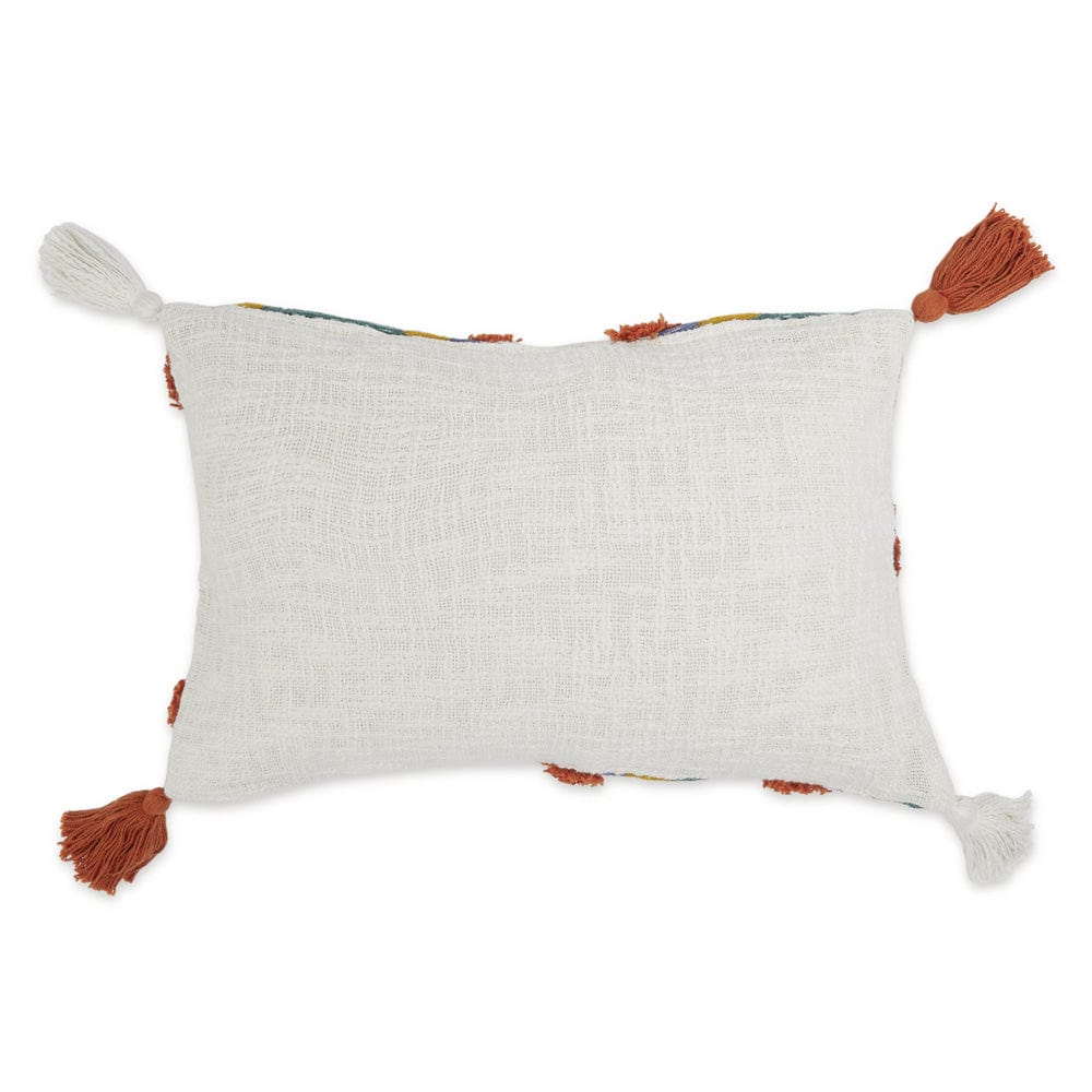 Embroidered Decorative Cushion Cover, Earthy 2