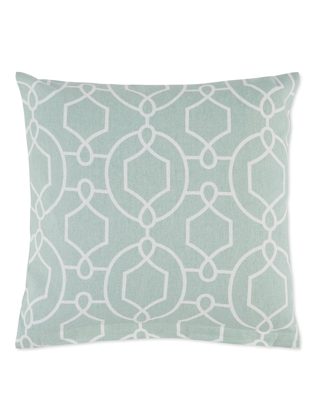 Aqua Angles Cushion Cover, Blue
